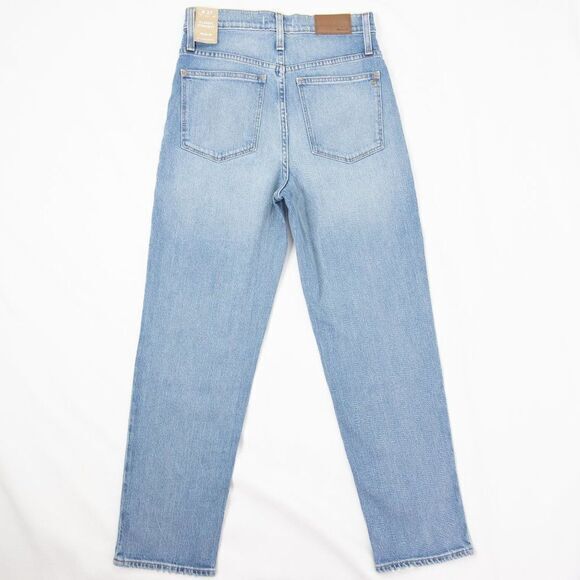 NEW Madewell Classic Straight Jeans in Meadowland Wash,27‎ - Picture 11 of 16